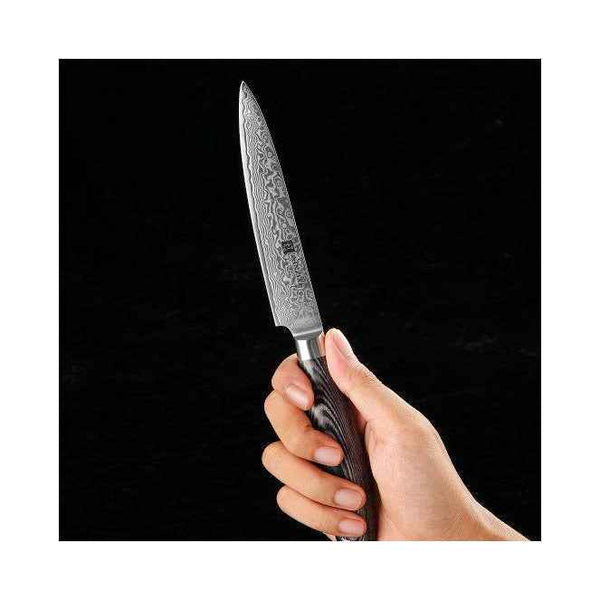 Xinzuo Ya Damascus Vihannes-/ Hedelmäveitsi, 13 cm