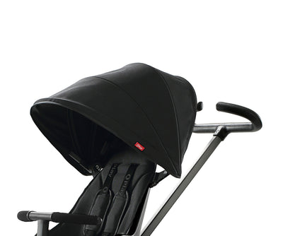 Qplay Easy 3-in-1 lastenvaunu musta.