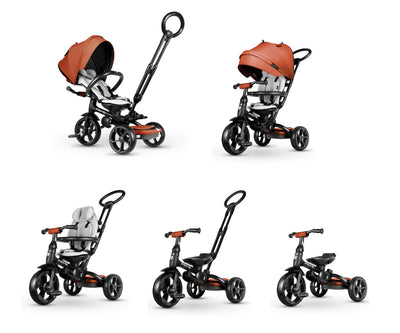 Qplay Kolmipyörä Prime Orange - Vuodevaatteet.fi