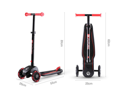 Qplay Potkulauta Future Punainen - Vuodevaatteet.fi