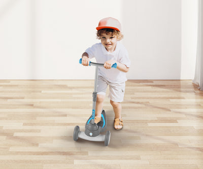 Qplay Potkulauta Mika Sininen - Vuodevaatteet.fi