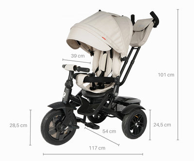 Qplay Premium Beissi Kolmipyörä - Vuodevaatteet.fi