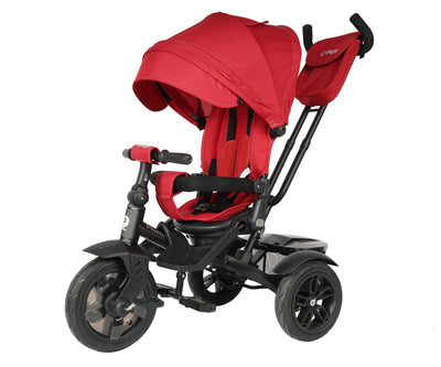 Qplay Premium Punainen Kolmipyörä - Vuodevaatteet.fi