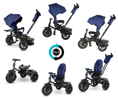 Qplay Premium Sininen Kolmipyörä - Vuodevaatteet.fi