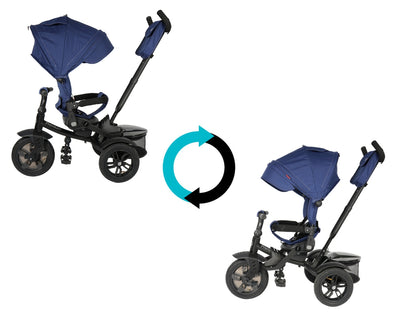 Qplay Premium Sininen Kolmipyörä - Vuodevaatteet.fi