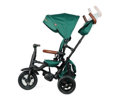 Qplay Rito Deluxe Vihreä Kolmipyörä - Vuodevaatteet.fi