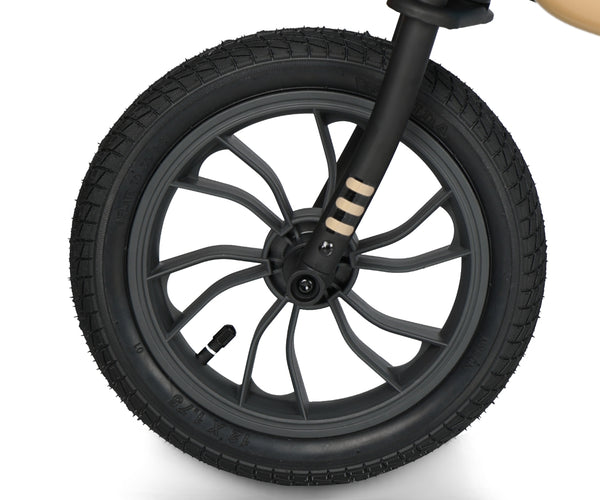 Lasten Potkupyörä Beige MDF-materiaalista