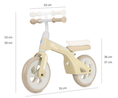 Lasten Puinen Tasapainopyörä Beige