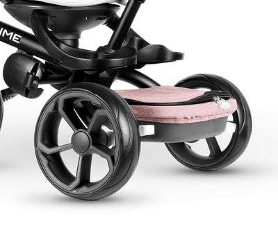 Säädettävä Teräsrunko Kolmipyörä Pinkki Lapsille