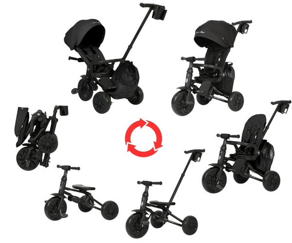 Qplay - Qplay Nova Max kolmipyörä Black