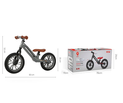 Racer Potkupyörä Harmaa - Vuodevaatteet.fi