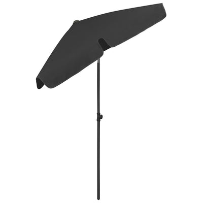 Rantavarjo musta 180x120 cm