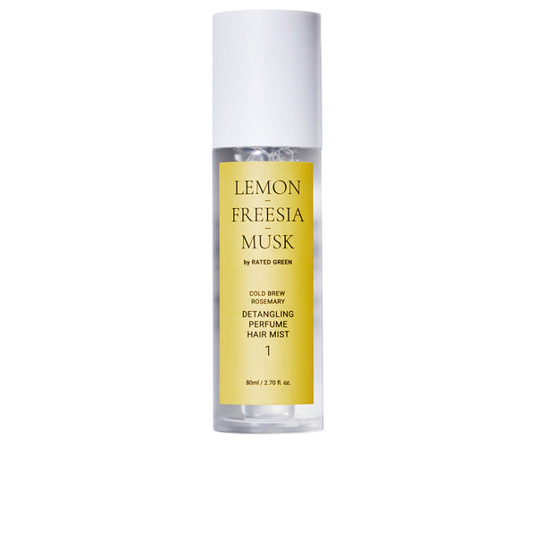 Rated Green Lemon Freesia Musk 01 Detangling Perfume Hair Mist 80 Ml | Vuodevaatteet.fi