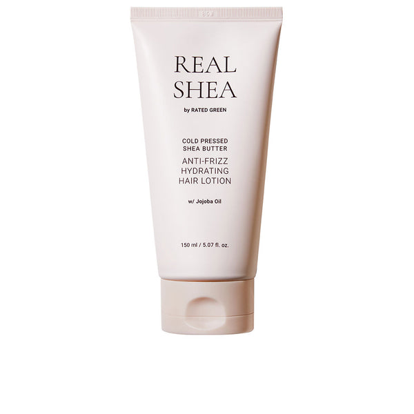 Rated Green Real shea anti-frizz kosteuttava hiustenhoitoaine 150 ml | Vuodevaatteet.fi