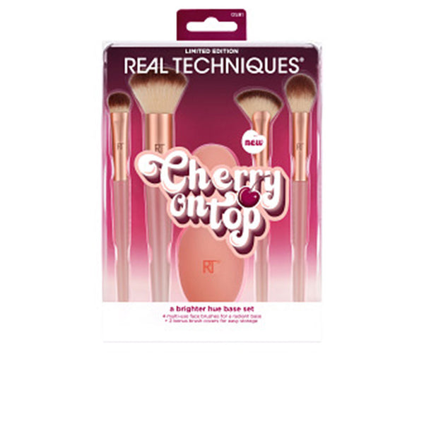 Real Techniques Cherry On Top A Brighter Hue Base Case 6 Pcs | Vuodevaatteet.fi