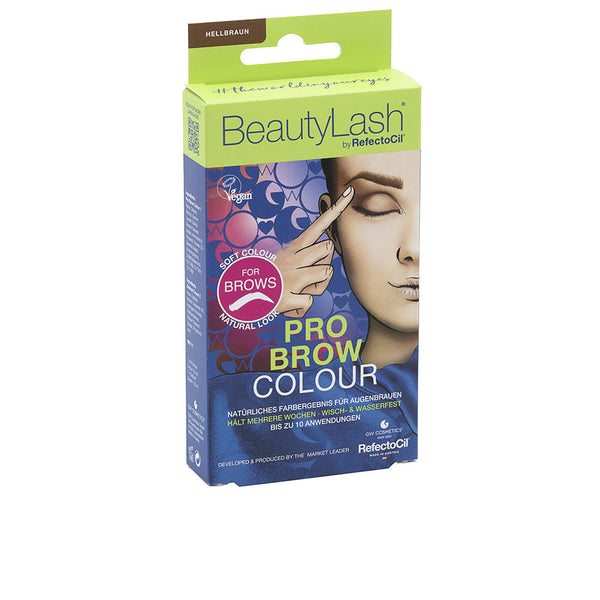 Refectocil BeautyLash Pro Brow Color Tint Kit Light Brown – luonnolliset vaaleat kulmat | Vuodevaatteet.fi
