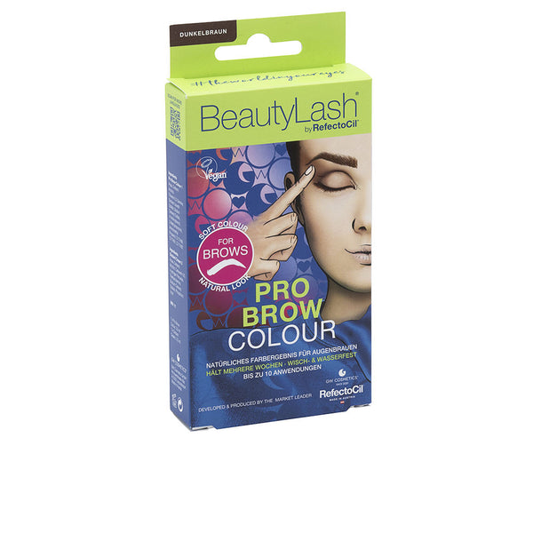 Refectocil Beautylash Pro Brow Colour Eyebrow Tint Kit #Dark Brown 1 Unit | Vuodevaatteet.fi