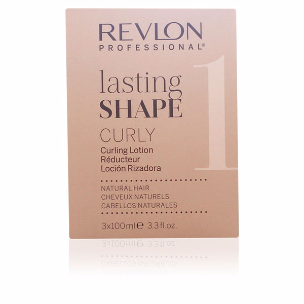 Revlon Lasting shape curling lotion natural hair 3 x 100 ml | Vuodevaatteet.fi