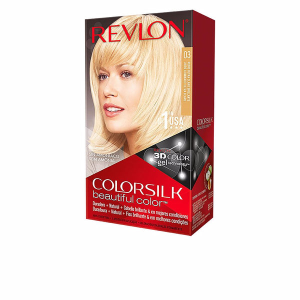 Revlon Mass Market Colorsilk väriaine #03-ultravaalea blondi 1 kpl | Vuodevaatteet.fi