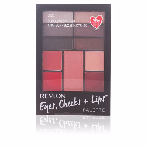 Revlon Mass Market Palette eyes, cheeks + lips #200-seductive smokies 1 kpl | Vuodevaatteet.fi
