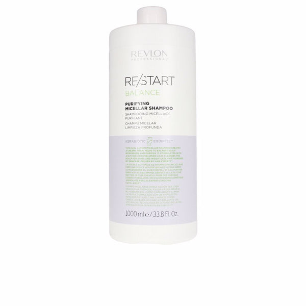 Revlon Re-start balance puhdistava shampoo 1000 ml | Vuodevaatteet.fi