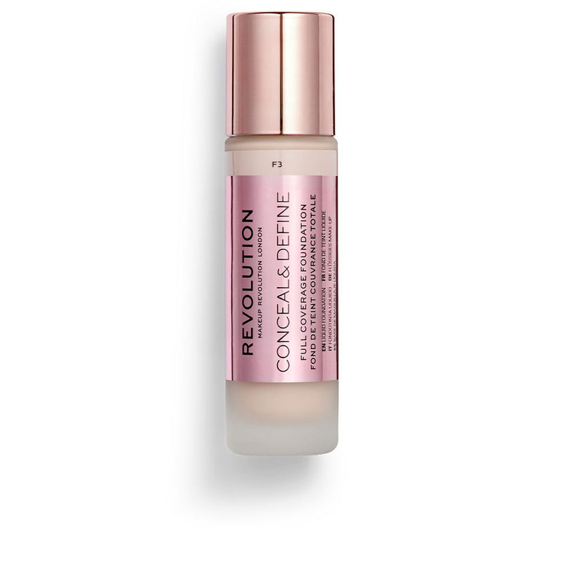 Revolution Make Up Conceal & define täysi peittävyys meikkivoide #f3 | Vuodevaatteet.fi