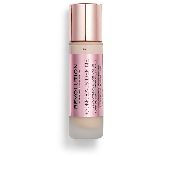 Revolution Make Up Conceal & define täysi peittävyys meikkivoide #f4 | Vuodevaatteet.fi