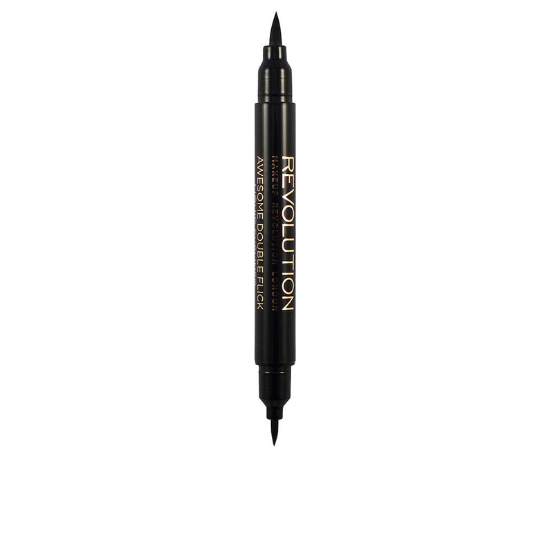 Revolution Make Up Double flick liquid eyeliner määrittele katseesi #black 1 ml | Vuodevaatteet.fi