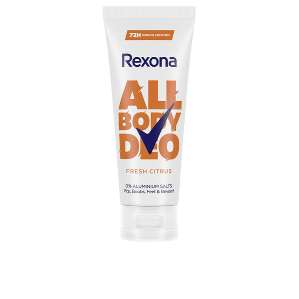 Rexona Fresh Citrus Unisex All-Over Body Deo Cream 75 Ml | Vuodevaatteet.fi