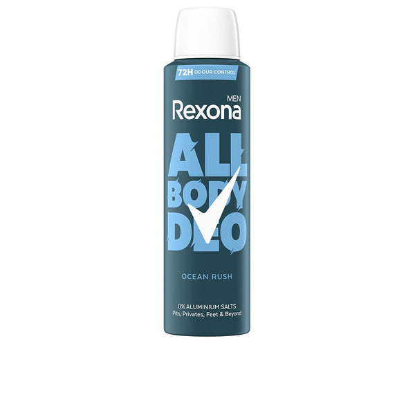 Rexona Ocean Rush Men All-Over Body Deodorant 150 Ml | Vuodevaatteet.fi