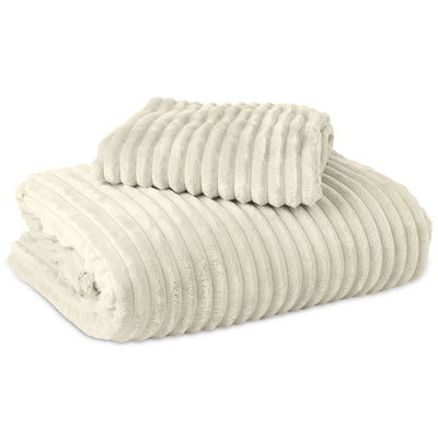 Kerma nalle polyesteri pussilakanasetti Rib Teddy