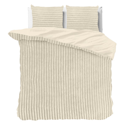 Kerma nalle polyesteri pussilakanasetti Rib Teddy
