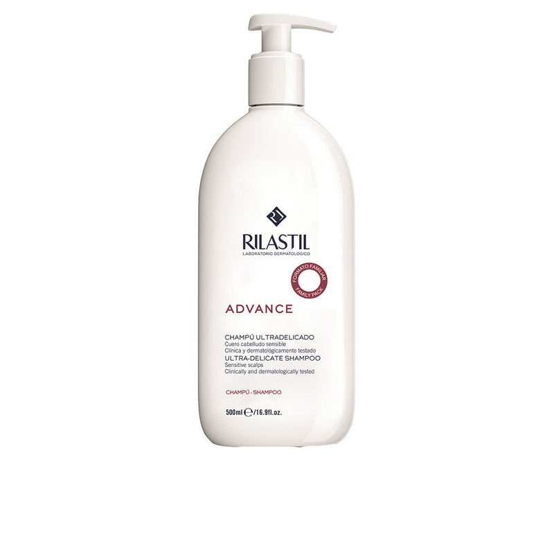 Rilastil Advance ultrahellävarainen shampoo 500 ml | Vuodevaatteet.fi