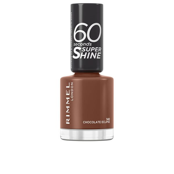 Rimmel London 60 seconds super shine kynsilakka #140-chocolate eclipse 8 ml | Vuodevaatteet.fi