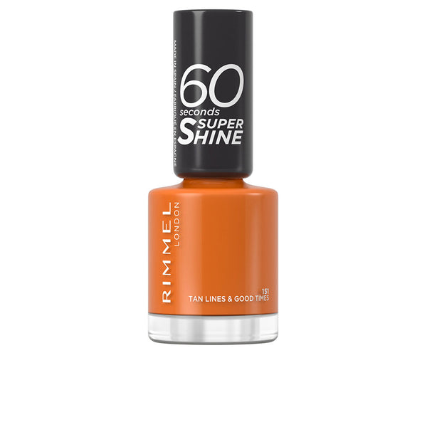 Rimmel London 60 seconds super shine kynsilakka #151-tan lines & good times 8 ml | Vuodevaatteet.fi