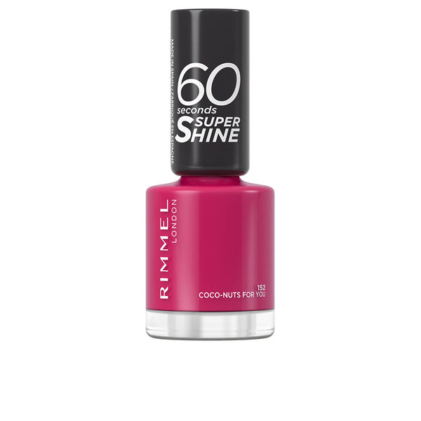 Rimmel London 60 seconds super shine kynsilakka #152-coco-nuts for you 8 ml | Vuodevaatteet.fi