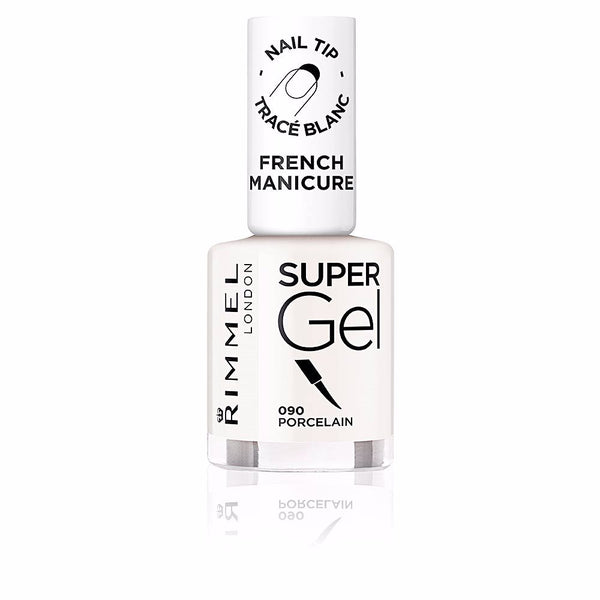 Rimmel London French manicure super gel #090-porcelain 12 ml | Vuodevaatteet.fi