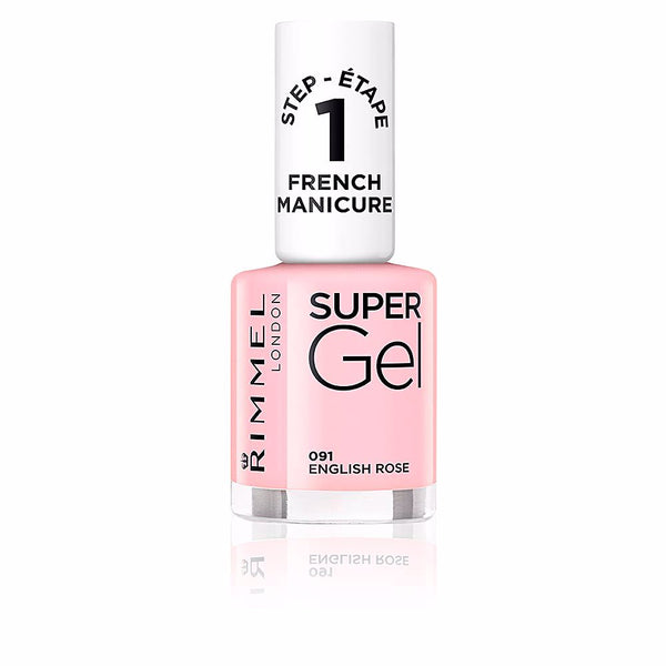 Rimmel London French manicure super gel #091-englantilainen ruusu 12 ml | Vuodevaatteet.fi