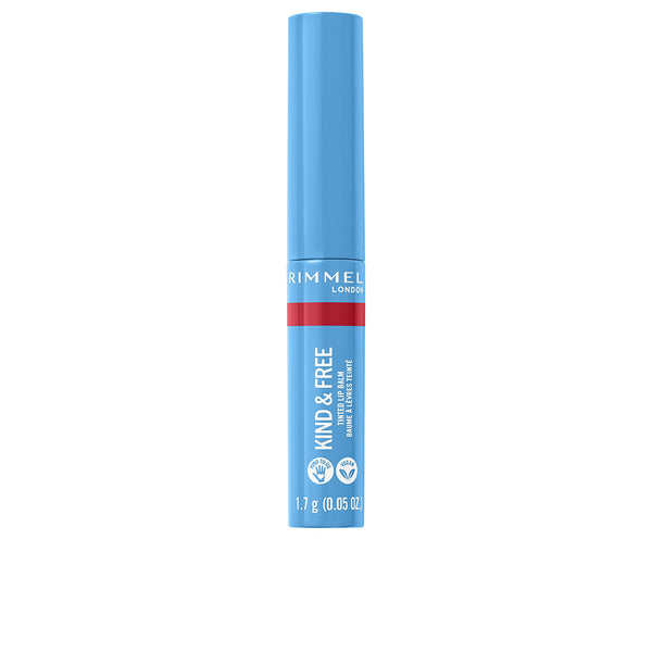 Rimmel London Kind & free sävytetty huulivoide #005-turbo red 1,7 gr | Vuodevaatteet.fi