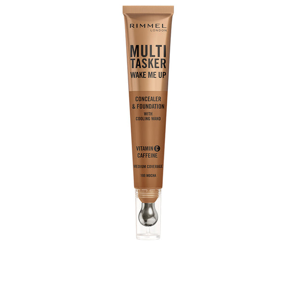 Rimmel London Multitasker Wake Me Up Concealer And Foundation #Mocha 20 Ml | Vuodevaatteet.fi