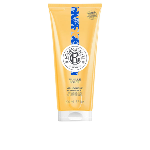 Roger & Gallet Vanille Soleil Shower Gel 200 Ml | Vuodevaatteet.fi