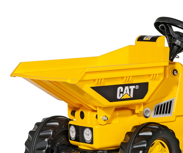 Muovinen Lasten Kippiauto - Keltainen ja Musta