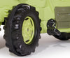 Rolly Toys -traktori Rolly Farmtrac Mercedes-Benz, punainen, lasten traktori, jossa mukana lapiolla ja vaihteilla.