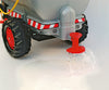 Rolly Toys - Rolly Toys Rolly Tanker -säiliövaunu pumpulla ja ruiskulla harmaa 1-akselinen