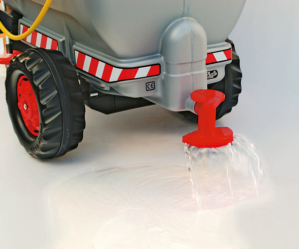 Rolly Toys - Rolly Toys Rolly Tanker -säiliövaunu pumpulla ja ruiskulla harmaa 1-akselinen