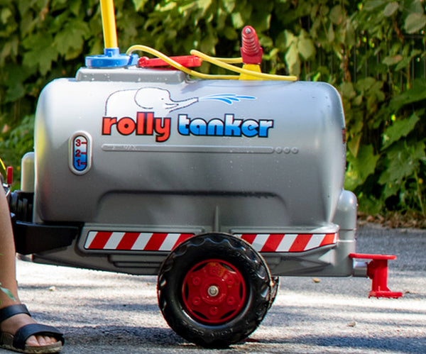 Rolly Toys - Rolly Toys Rolly Tanker -säiliövaunu pumpulla ja ruiskulla harmaa 1-akselinen