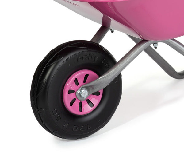 Rolly Toys - Rolly Toys metallikottikärryt vaaleanpunainen
