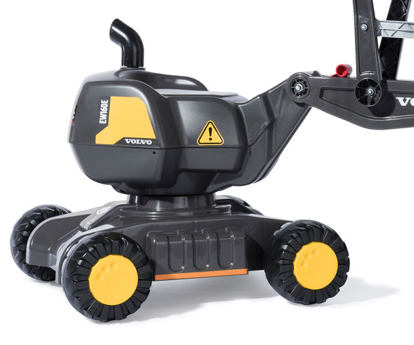 Lasten Muovinen Kaivinkone Rolly Digger Volvo -malli