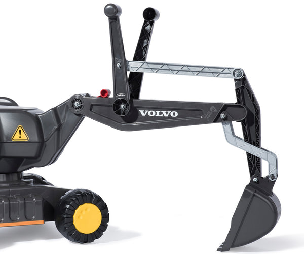 Lasten Muovinen Kaivinkone Rolly Digger Volvo -malli