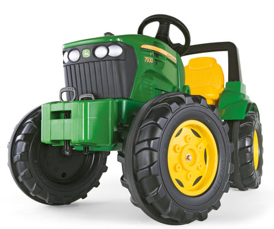 Rolly Toys 700028 -traktori, Farmtrac John Deere 7930, punainen traktorilelu lapsille.